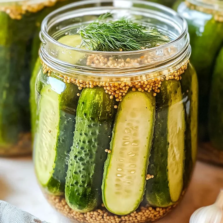 Refrigerator Kosher Dill Pickles (Claussen Copycat)