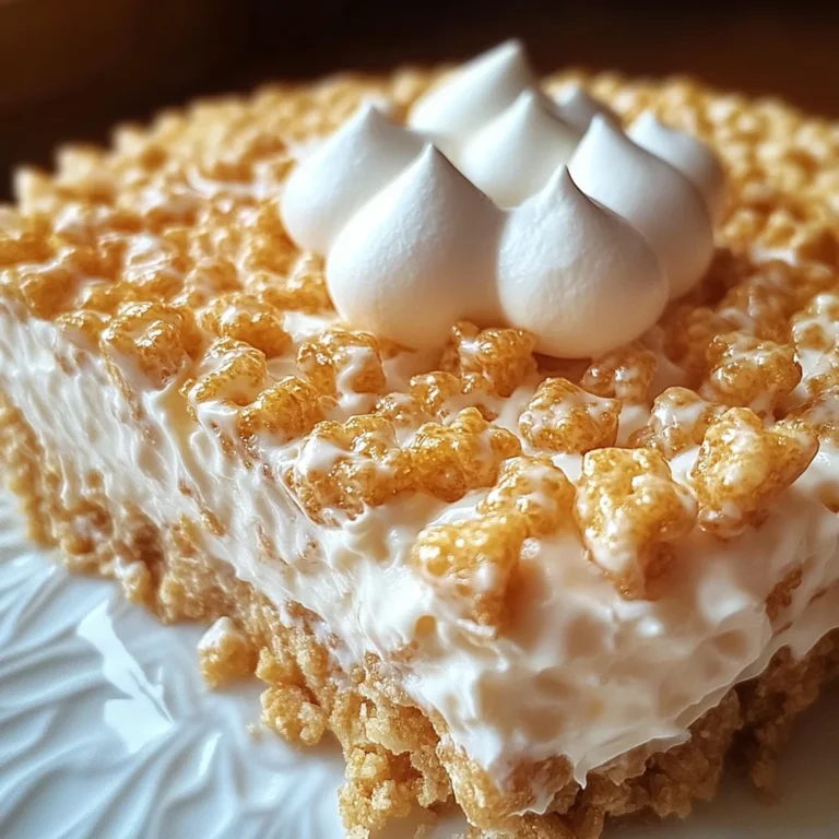 Rice Krispy Treat No-Bake Cheesecake
