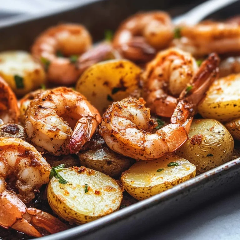 Sheet Pan Cajun Shrimp and Potatoes