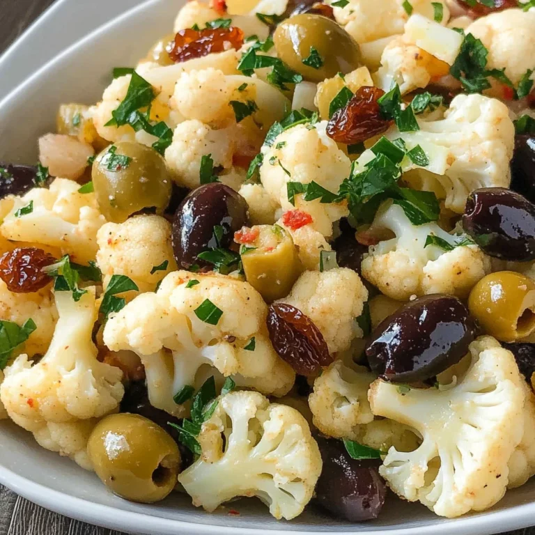 Sicilian Cauliflower Salad