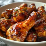 Slow Cooker Honey BBQ Chicken Drumsticks
