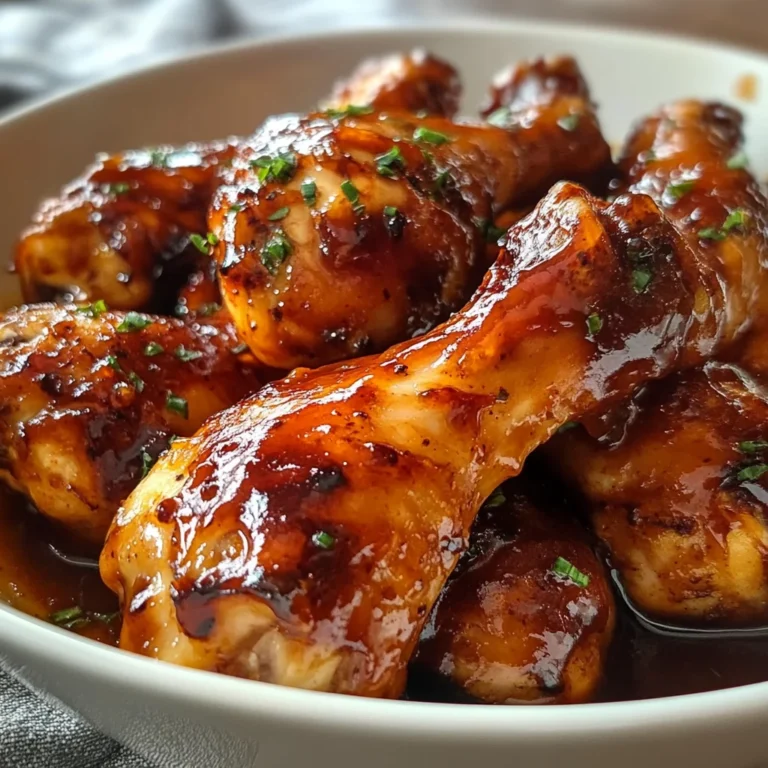 Slow Cooker Honey BBQ Chicken Drumsticks