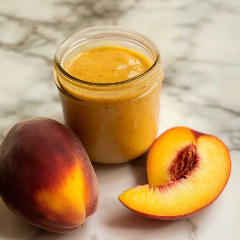 Sweet Peach Salad Dressing
