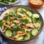 Thai Cucumber Salad with Chicken
