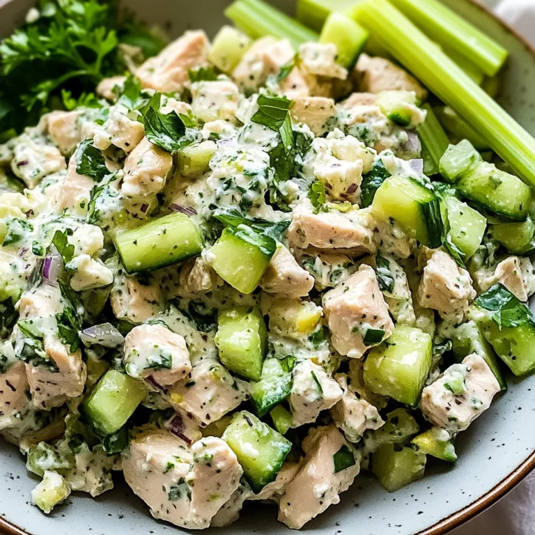 Tzatziki Chicken Salad