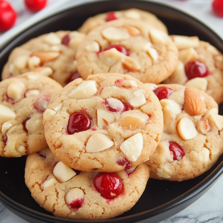 Almond Cherry Cookies